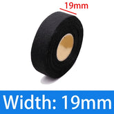 15M Heat-resistant Adhesive Cloth Fabric Tape For Car Auto Cable Harness Wiring Loom Protection Mute To Eliminate Abnormal Noise